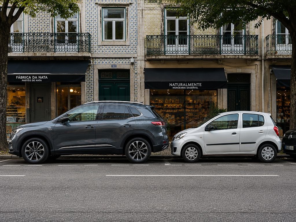 Estudo T&E carros grandes fiscalidade