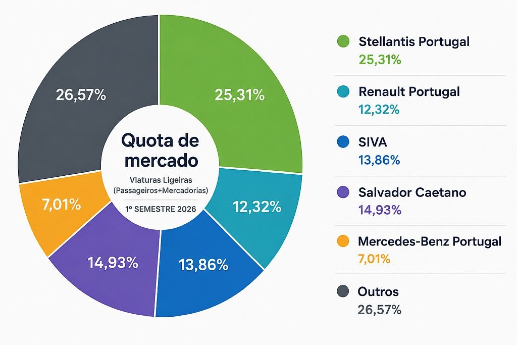 principais grupos automoveis portugal 2026